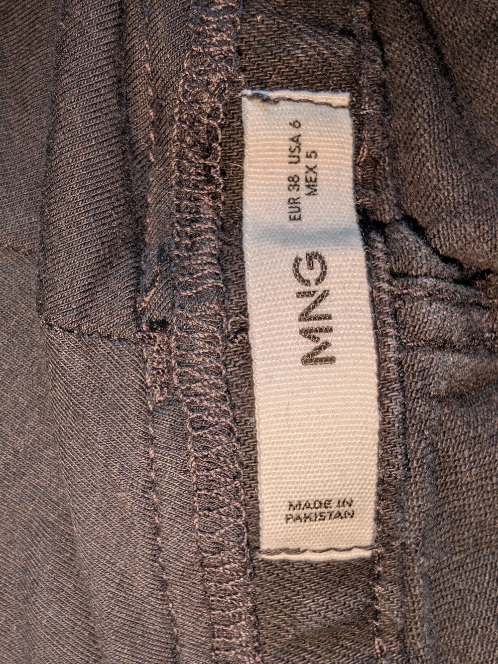 NWT Mango Maternity wide leg jeans Size 6 - Picture 12 of 14